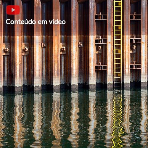 Estanqueidade de Estacas Prancha metálica