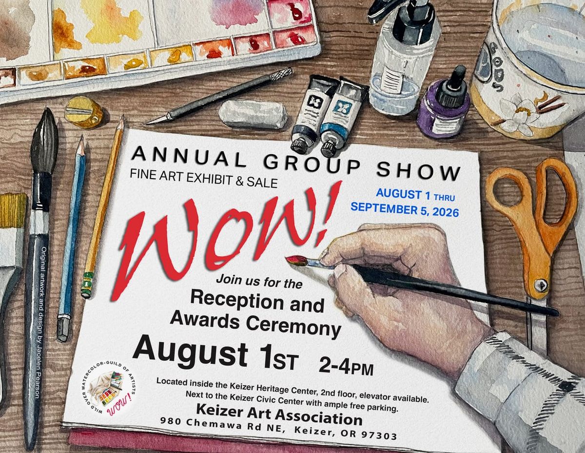 Watercolor Excellence Featured at KAA This August