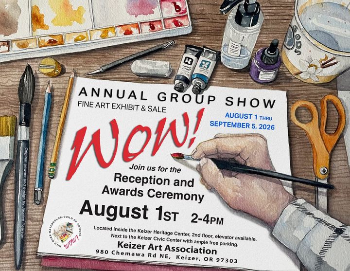 Watercolor Excellence Featured at KAA This August