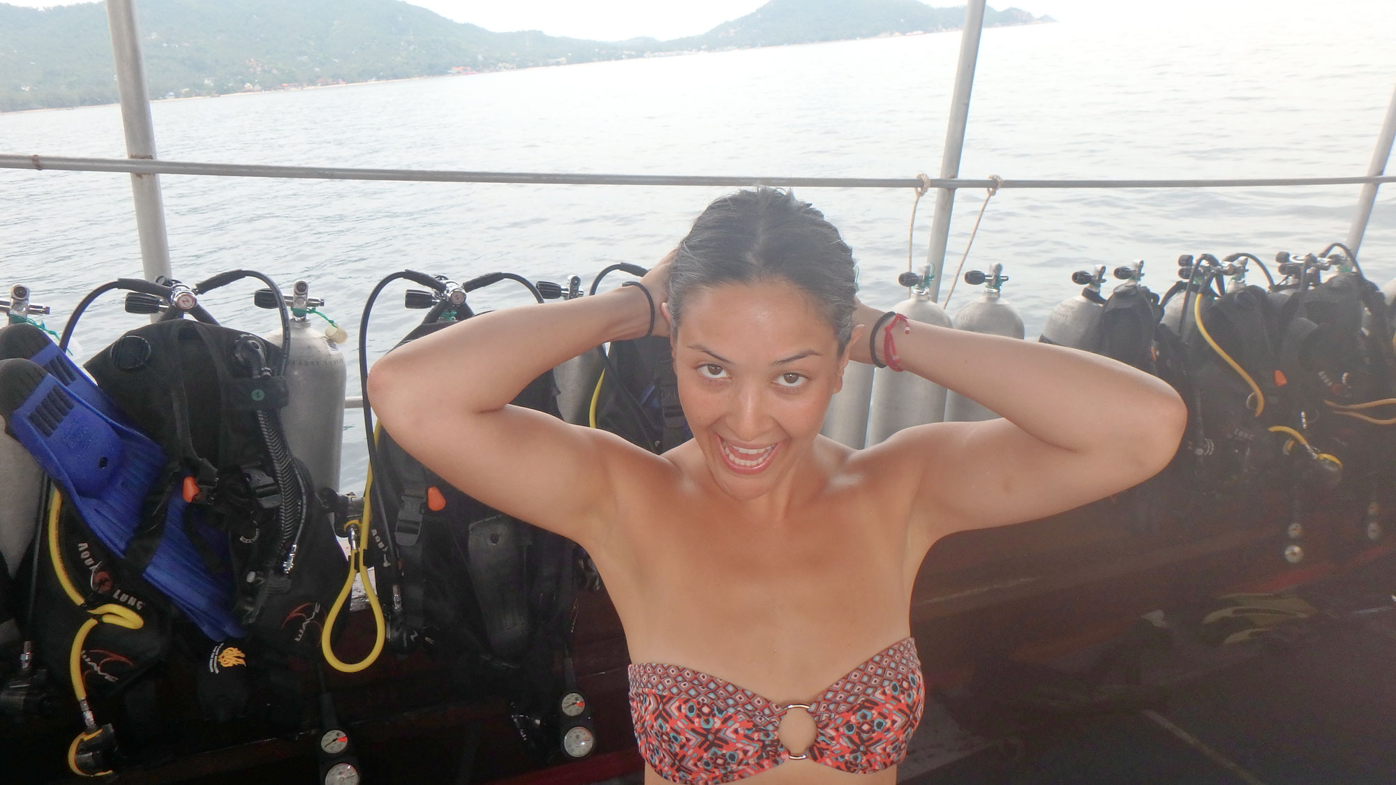 Diving photo