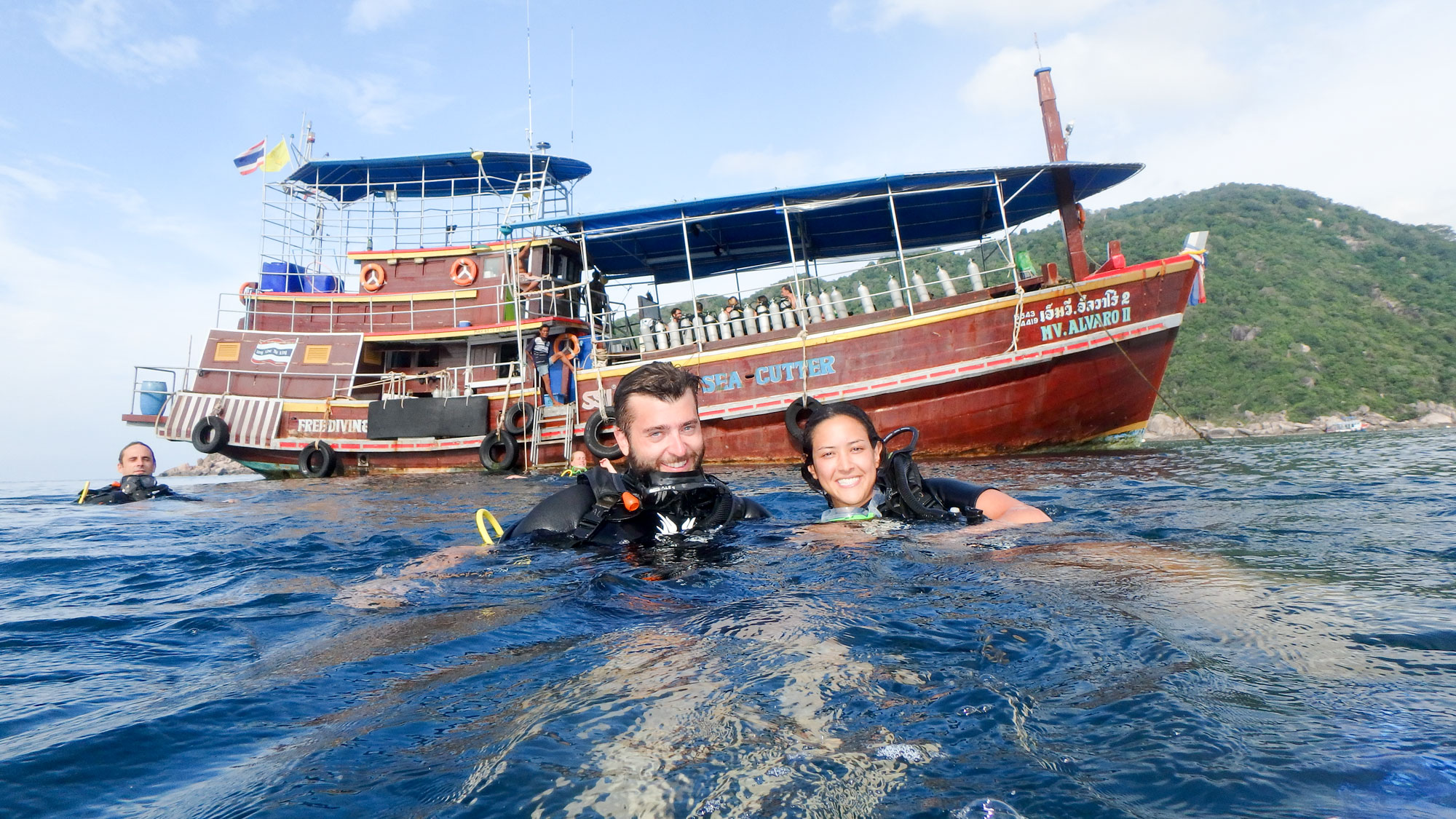 Diving photo