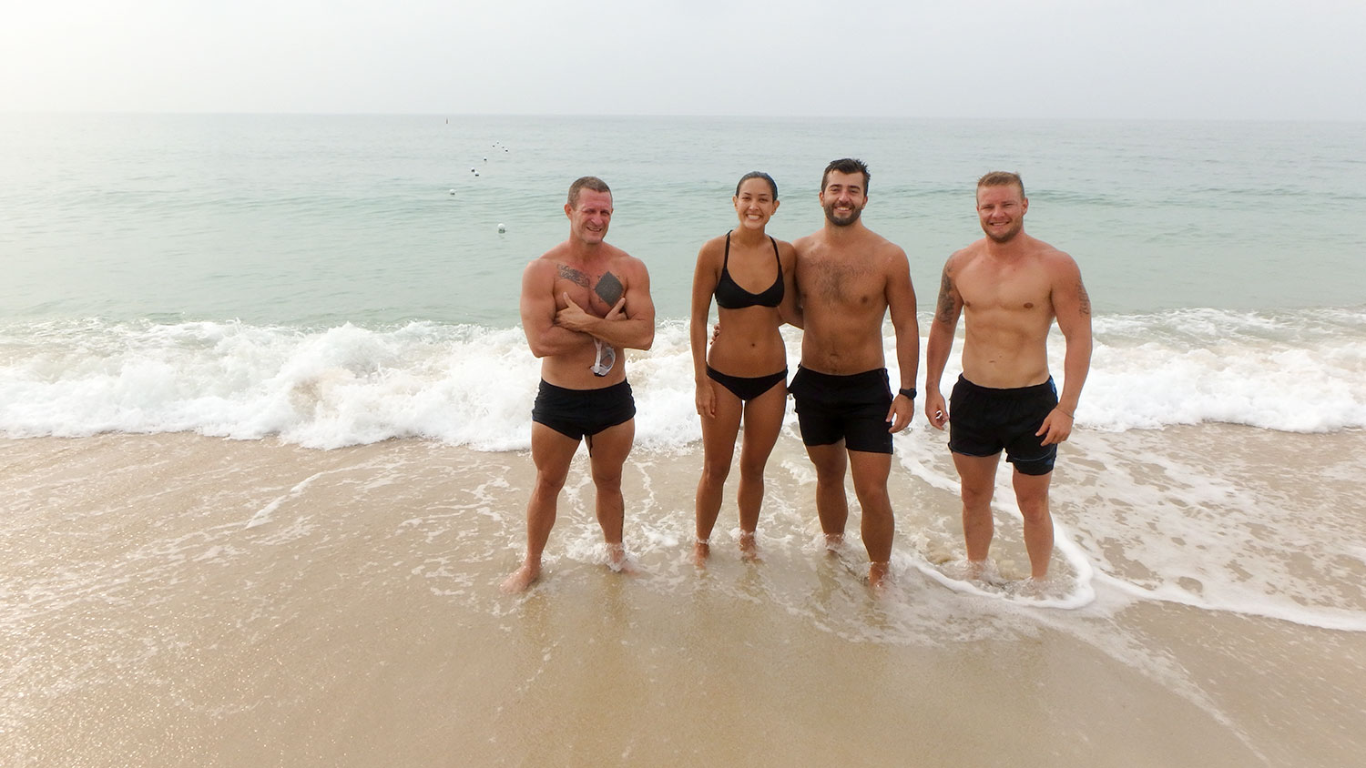 after swim