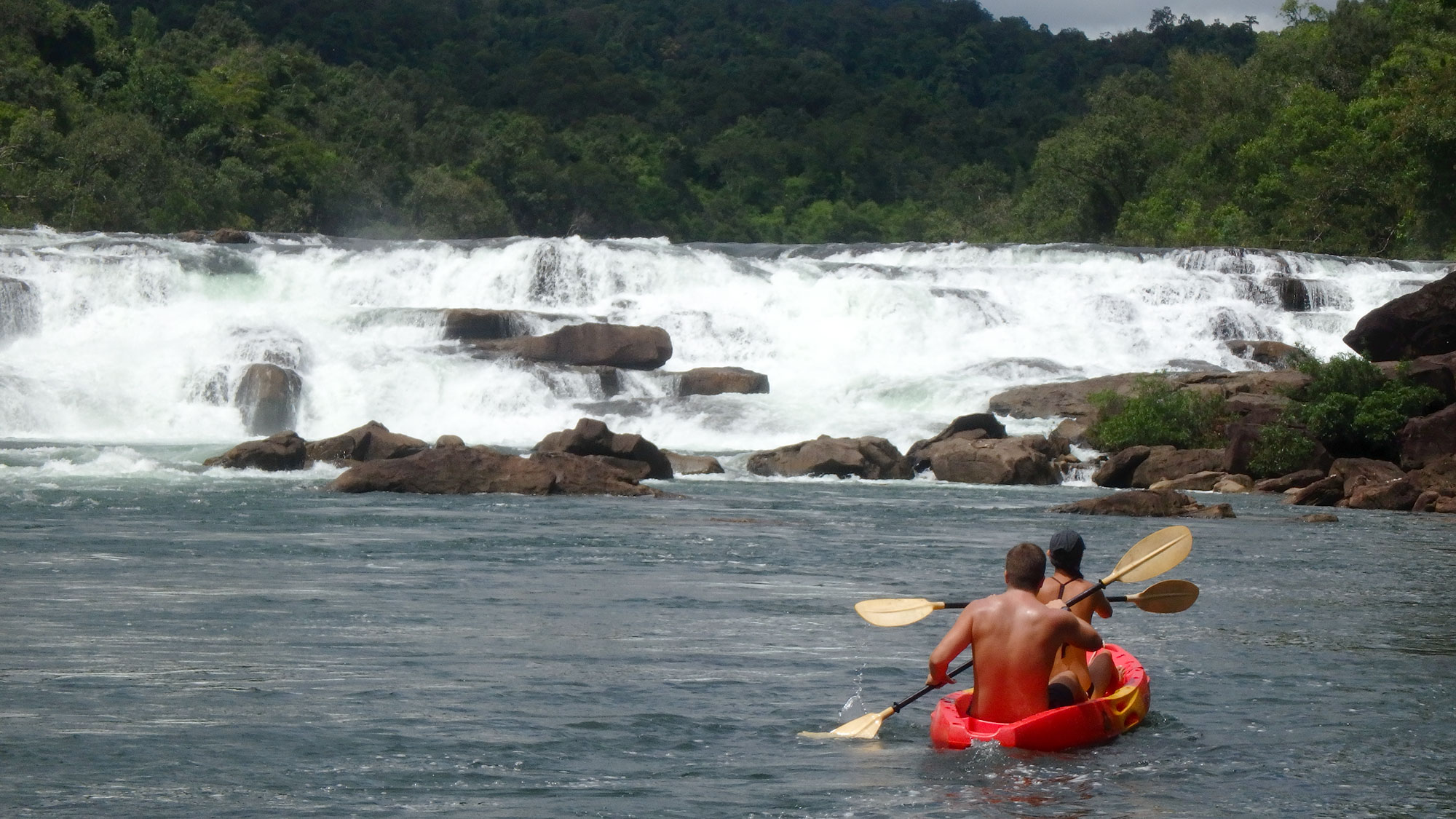 kayaking