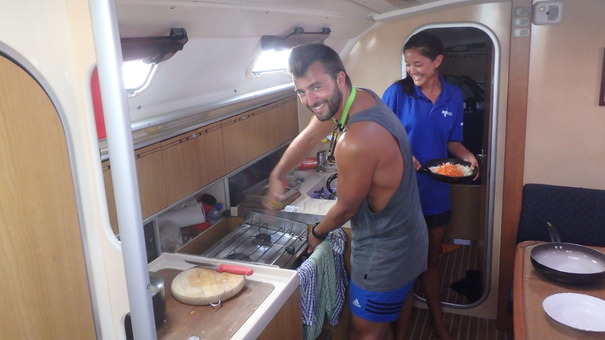 lighting the stove