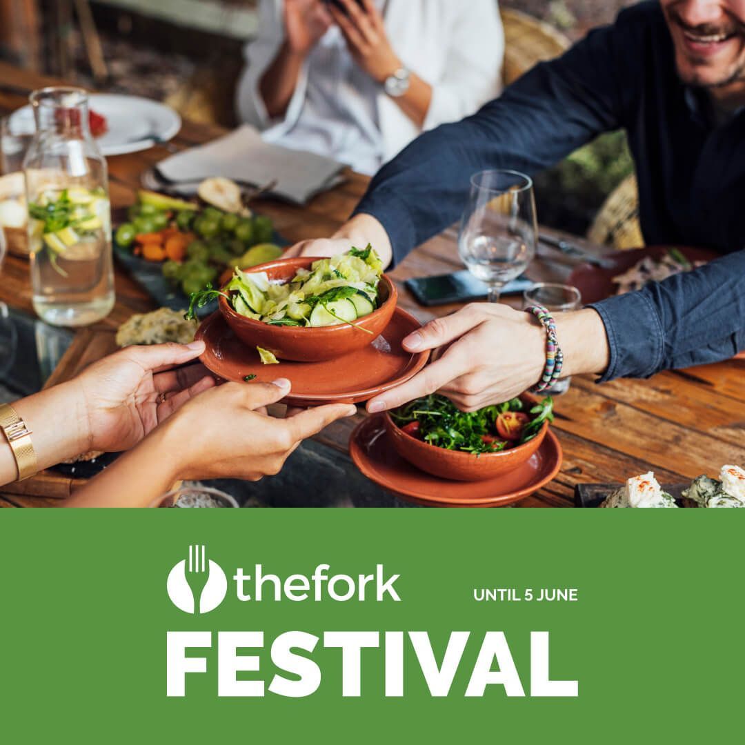 TheFork Festival - Save 50% at 100+ London restaurants until 5 June
