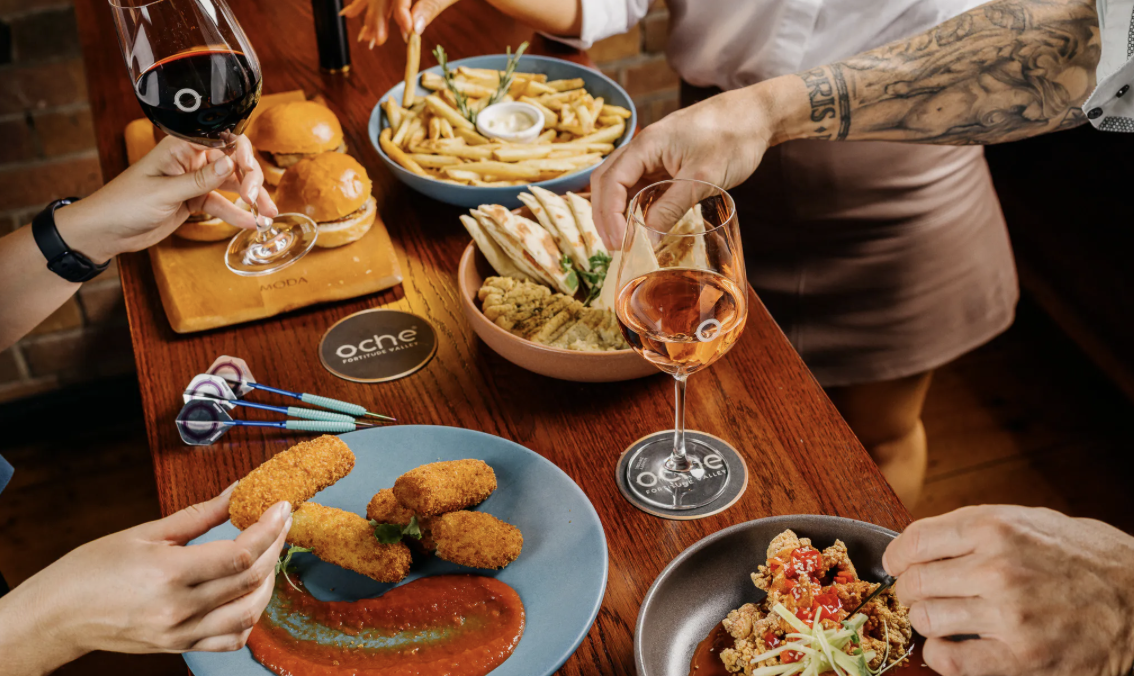 OCHE, The Strand - 50% off food & drink + free 90min darts game until 11th July