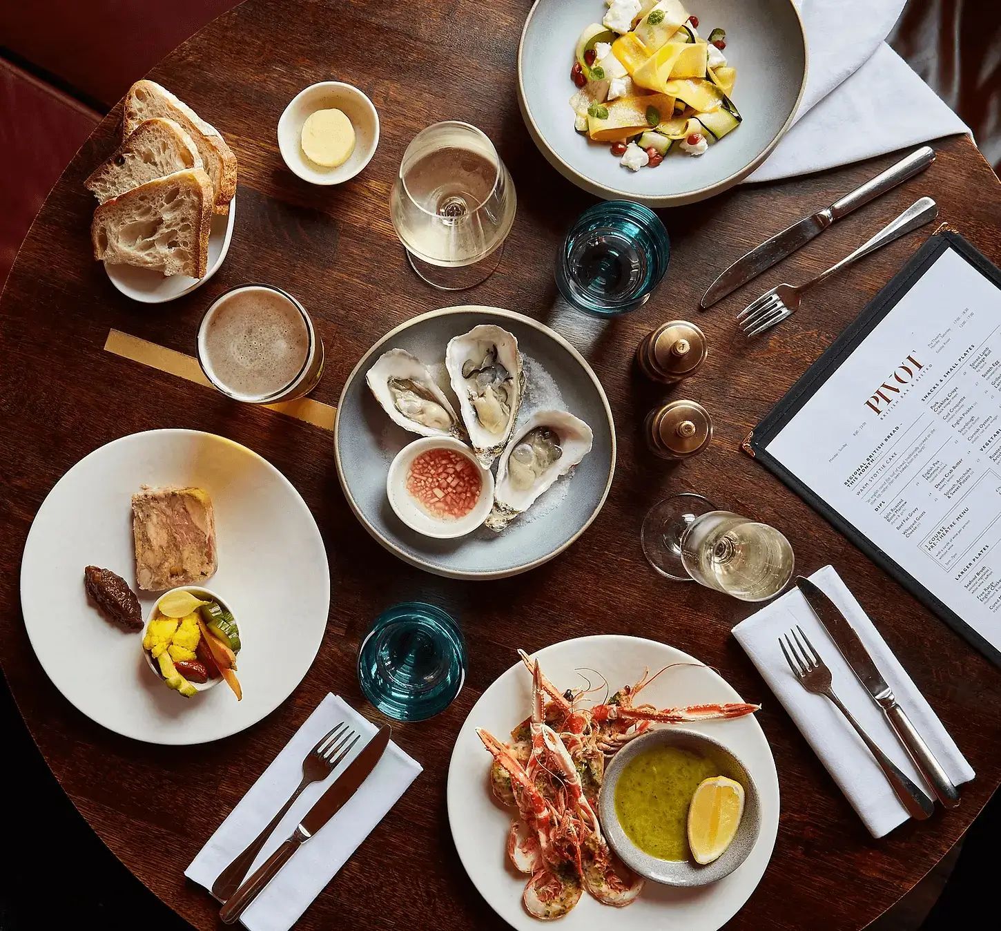 PIVOT BAR & BISTRO, Covent Garden - 50% off food Monday to Thursday until 27th April