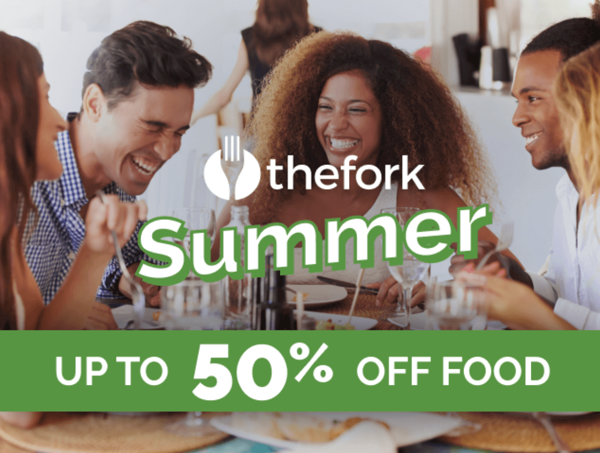 TheFork Summer - Save up to 50% at 200+ London restaurants until 4 September