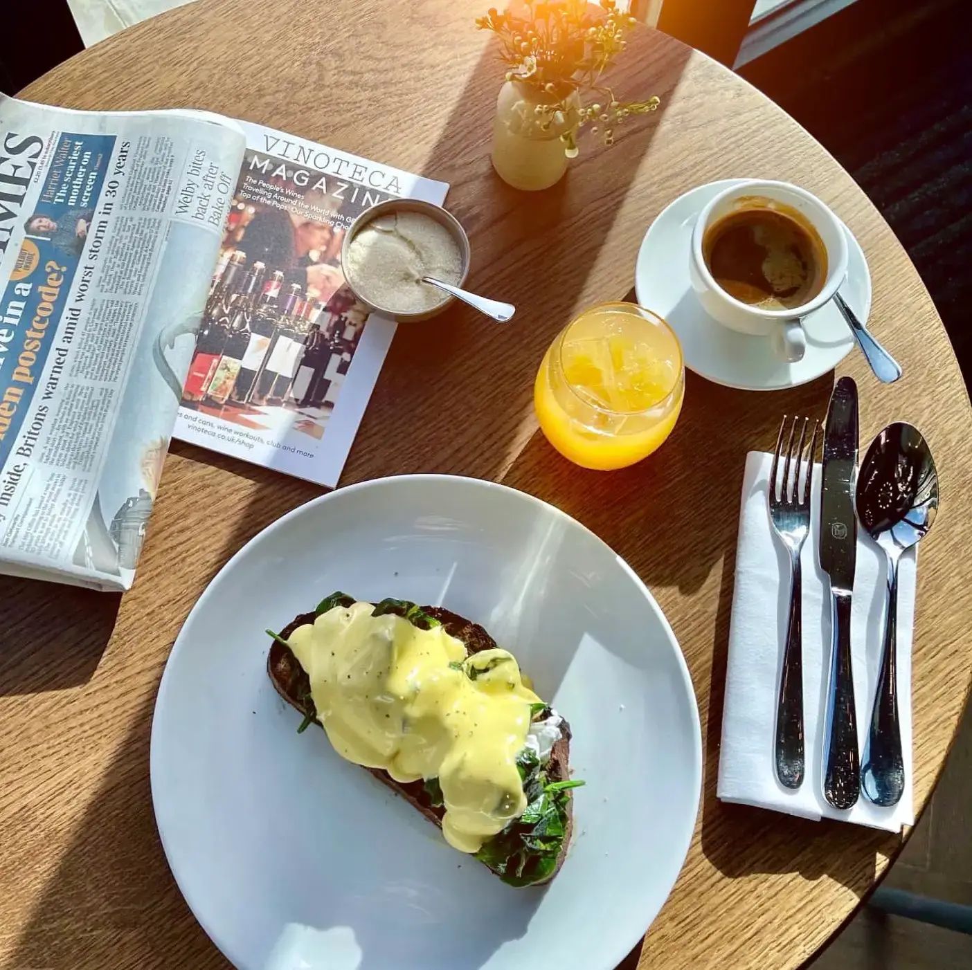 VINOTECA, King's Cross - 50% off breakfast until 9th September