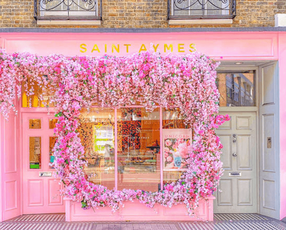 Pink Cafes in London: The 10 Most Instagrammable Spots