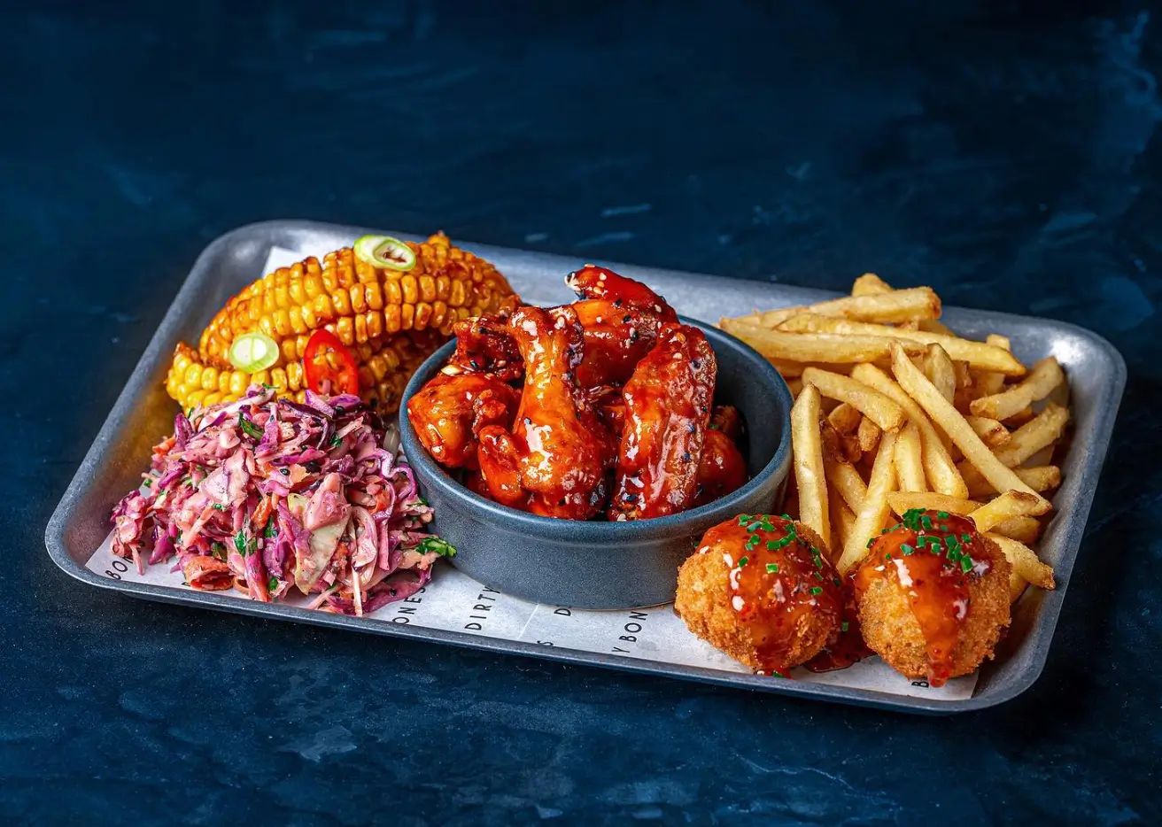 DIRTY BONES, Multiple locations - Unlimited chicken wings for £15pp every Weds