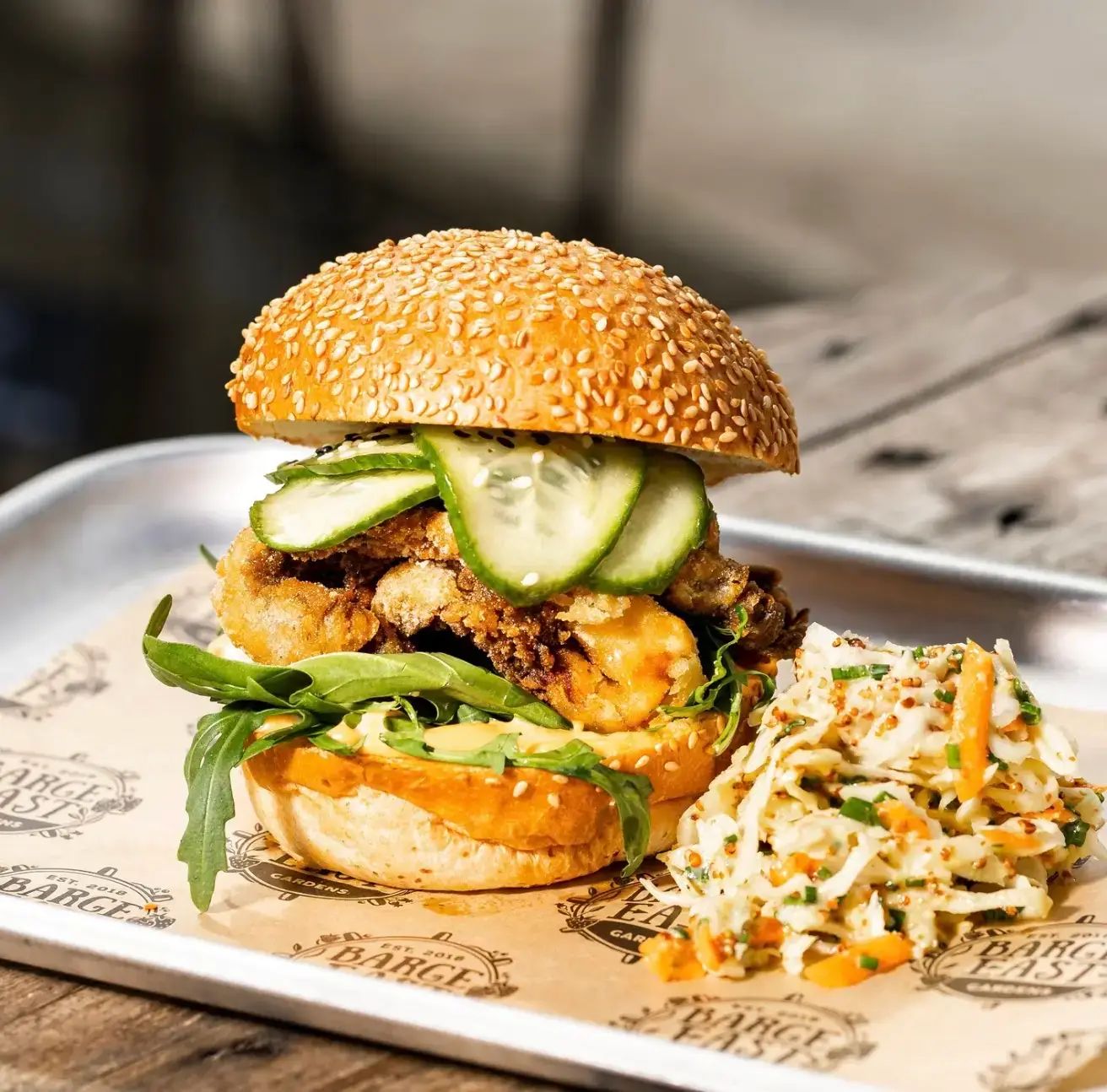 BARGE EAST GARDENS, Hackney Wick - 50% off mains on Tues-Thurs in May