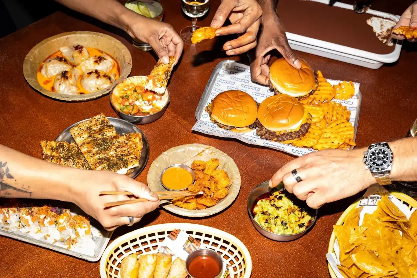 ARCADE, Tottenham Court Rd - Bottomless food for £25 every Sunday until 12th November [Fully booked!]