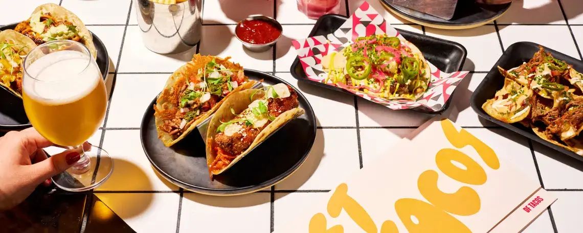 DF TACOS - 50% off tacos from 2nd-15th September