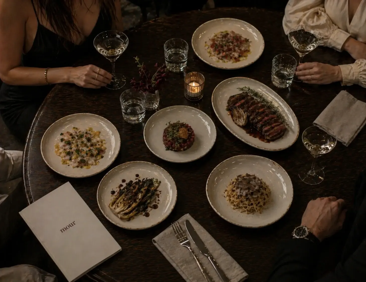 MOUR, Marylebone - 50% off food from 26th June-31st July