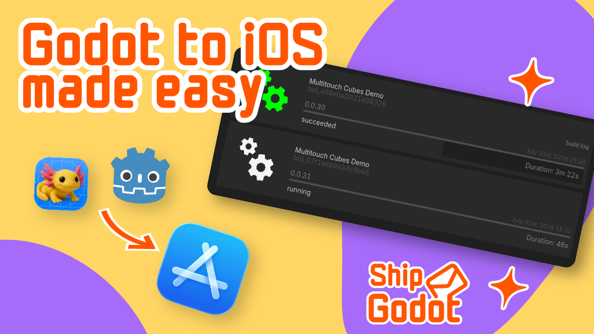 Building a Godot iOS Game with ShipGodot