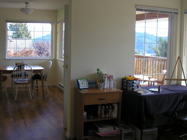 At least the floors are clean...