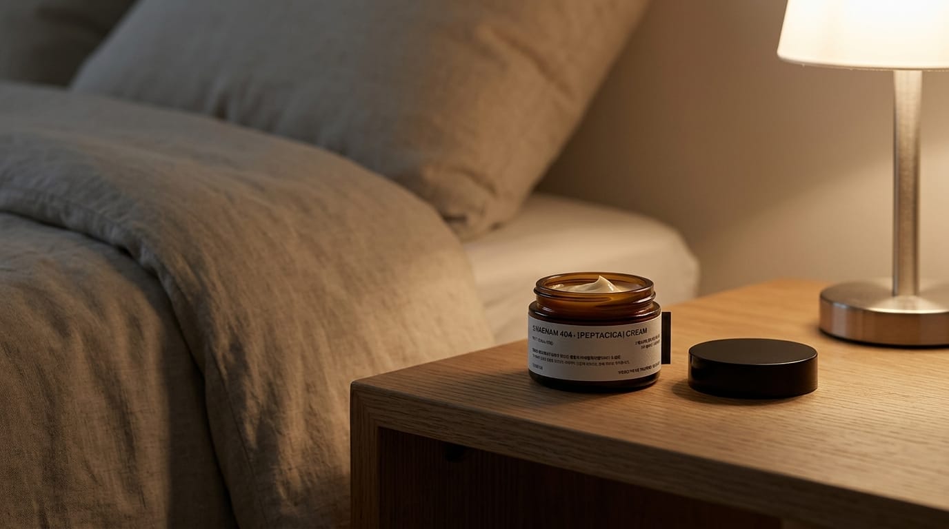 밤사이 피부를 위한 진정과 영양 공급