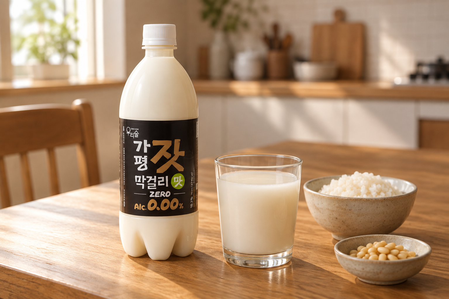 국내산 쌀과 가평 잣의 고소한 조화