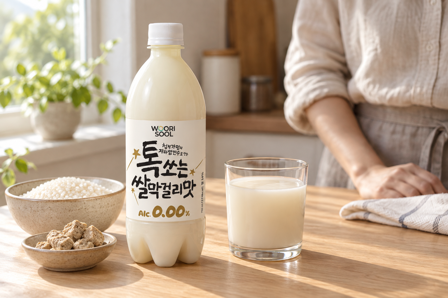 쌀과 누룩 풍미를 잇는 탄산감