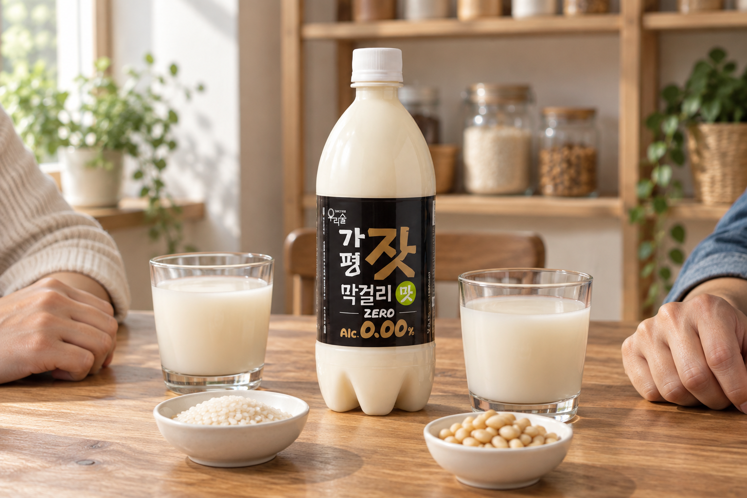 국내산 쌀과 탄산의 음용감