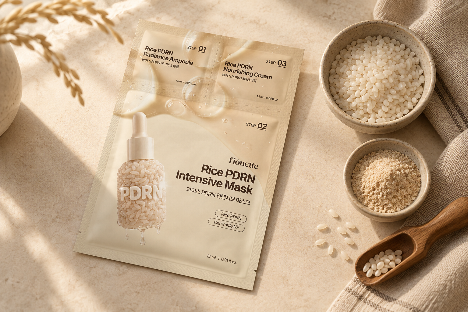 고순도 RICE phyto PDRN과 쌀 유래 성분