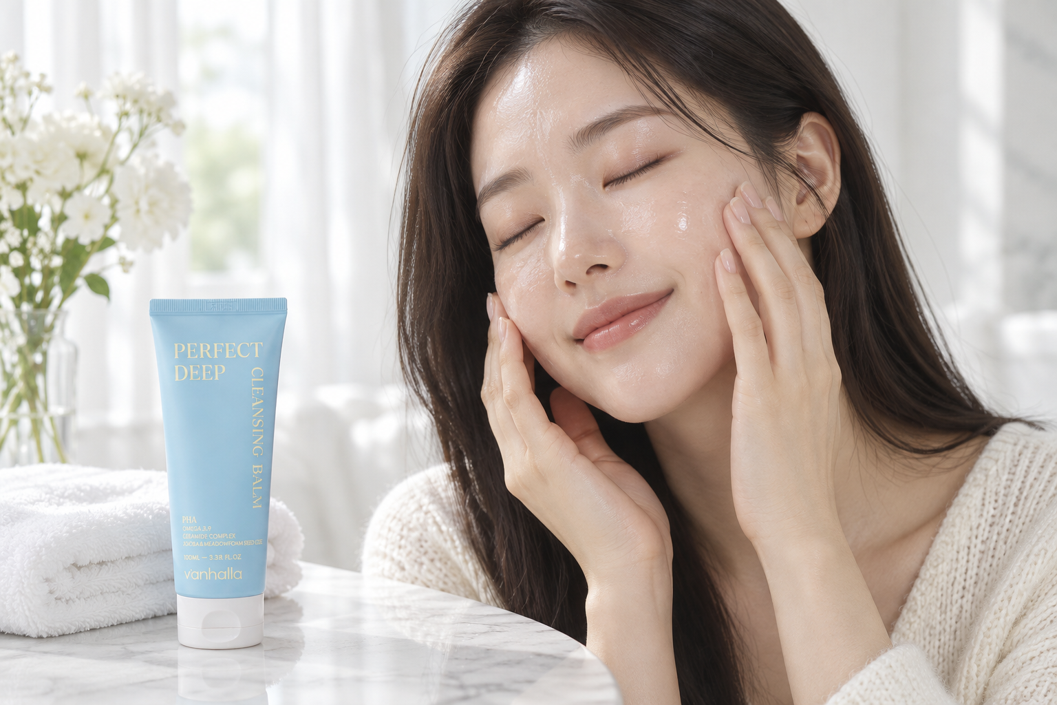 유화와 세안 마무리