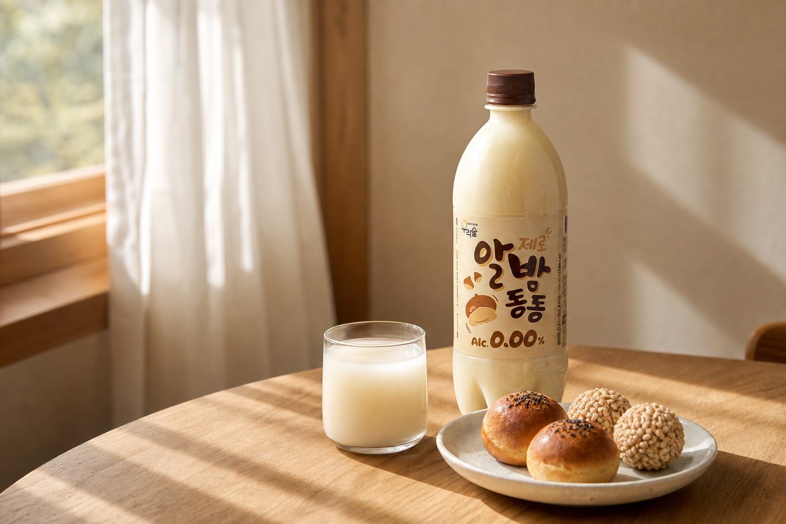프랑스산 밤과 국내산 쌀의 조합