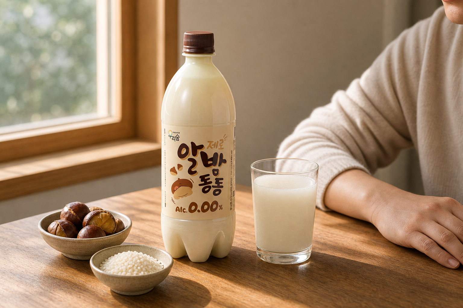 밤 원료가 만드는 향의 층