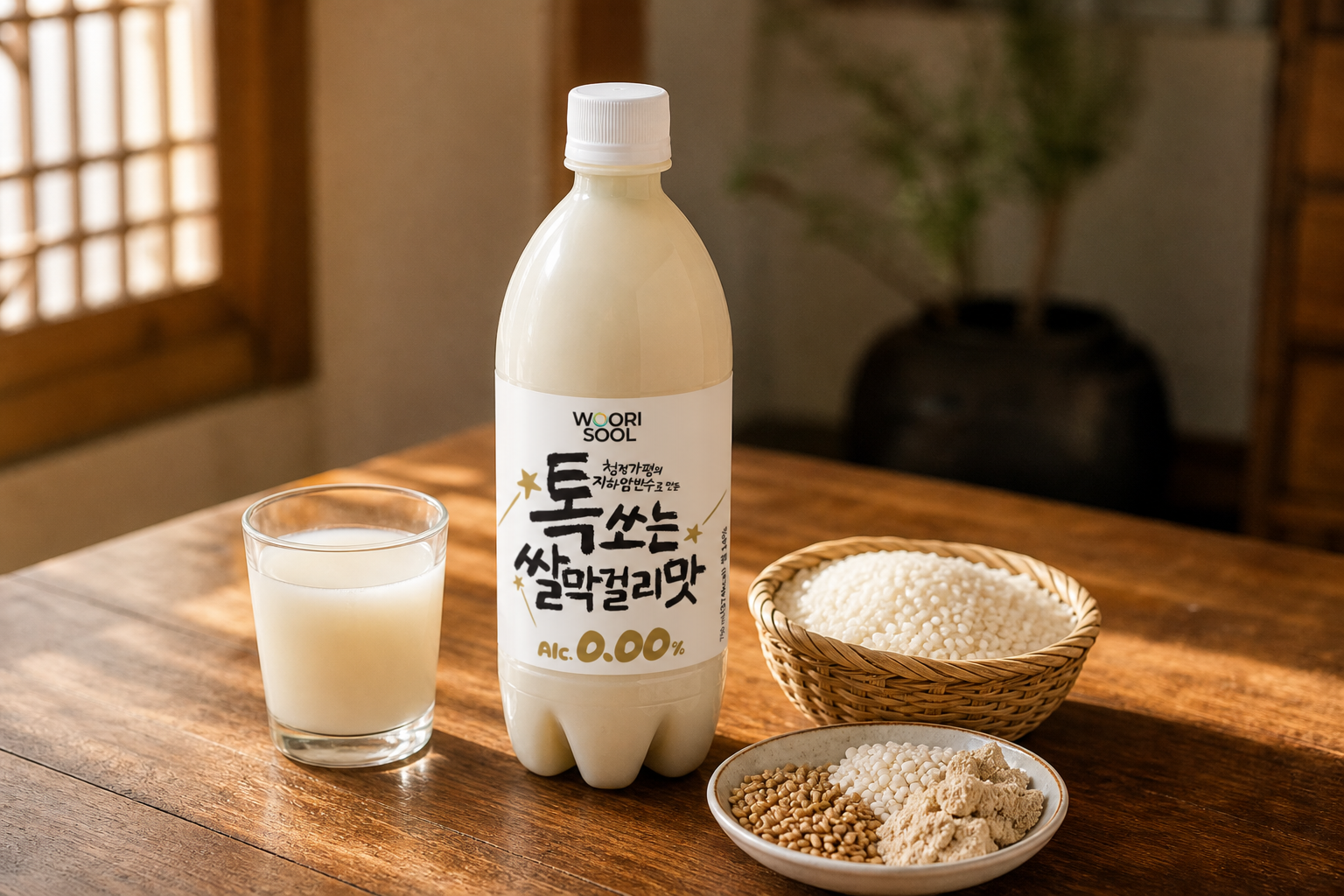 국내산 쌀과 누룩이 만든 풍미