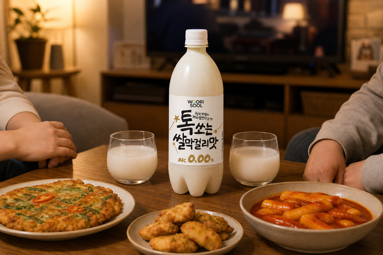 탄산과 쌀 풍미를 살리는 페어링