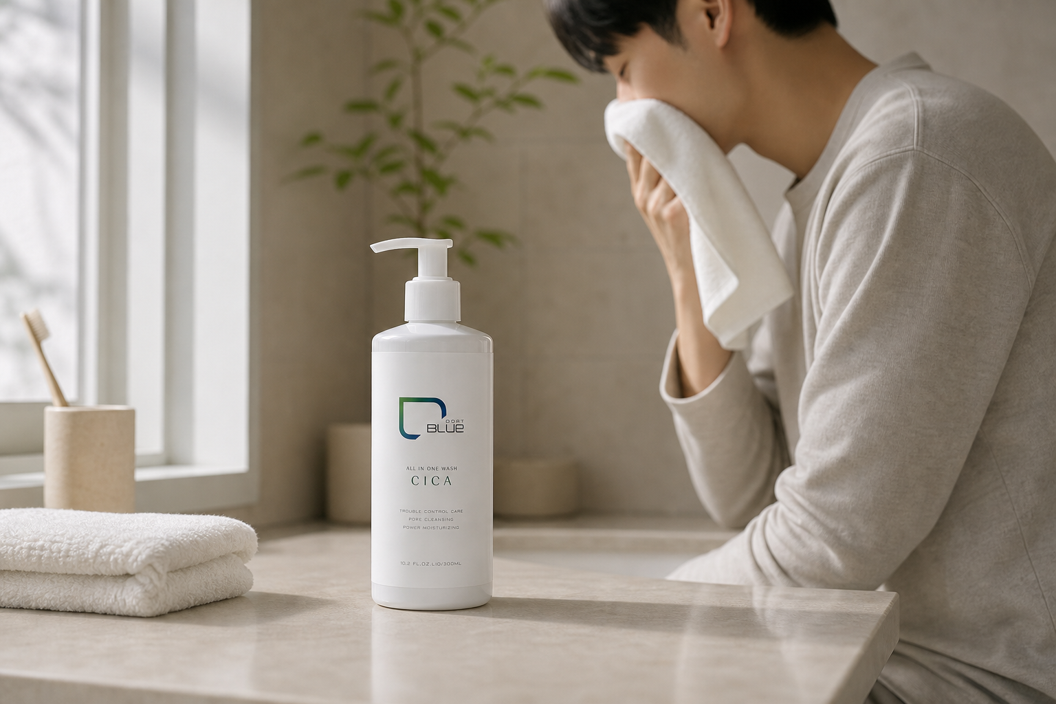 세정과 진정을 함께 고려한 구성