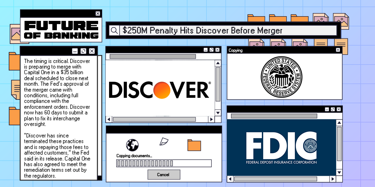 $250M Penalty Hits Discover Before Merger