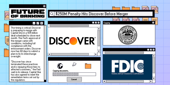 $250M Penalty Hits Discover Before Merger
