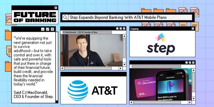 Step Expands Beyond Banking With AT&T Mobile Plans