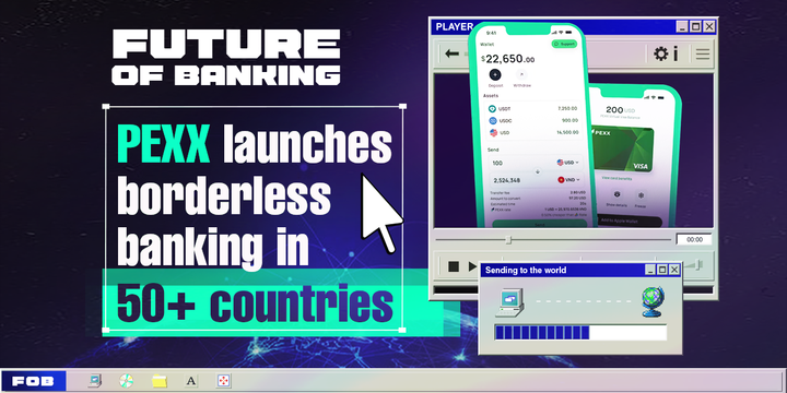 PEXX Debuts Global USD Accounts & Stablecoin Payments