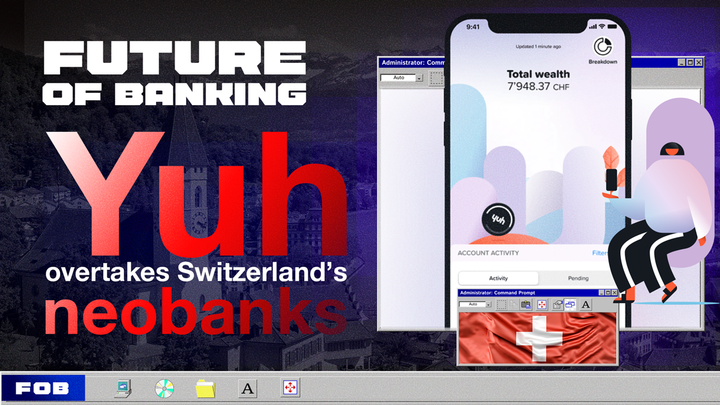Yuh Overtakes Almost All Neobanks in Switzerland