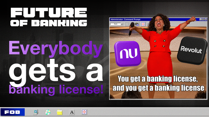Everybody Gets a Banking License!