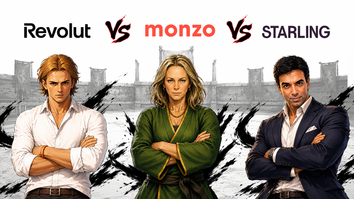 Revolut CEO Nik Storonsky vs. Monzo CEO Diana Layfield vs. Starling CEO Raman Bhatia