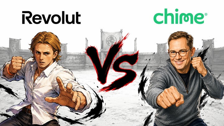 Revolut CEO Nik Storonsky vs Chime CEO Chris Britt