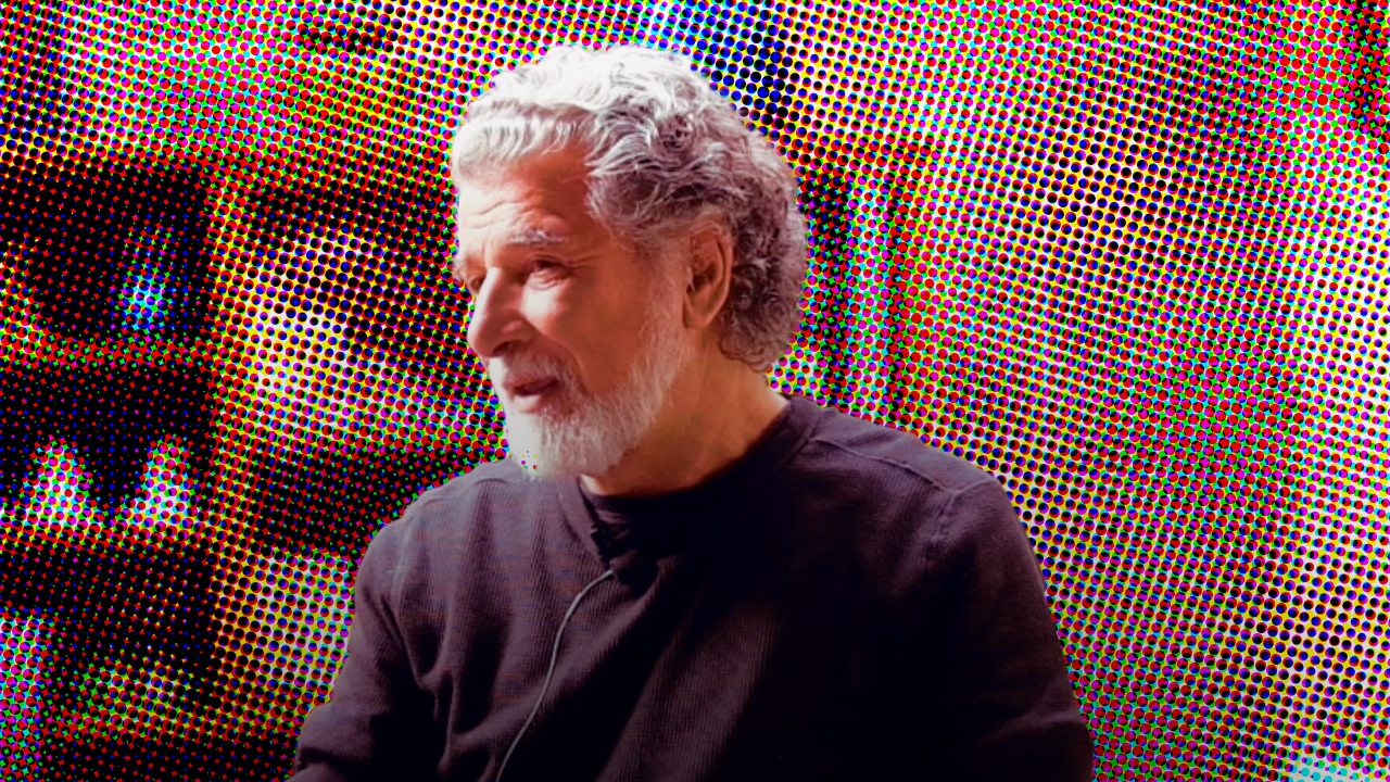 Foto de Ibo Bonilla Oconitrillo, un arquitecto, matemático y escultor costarricense.