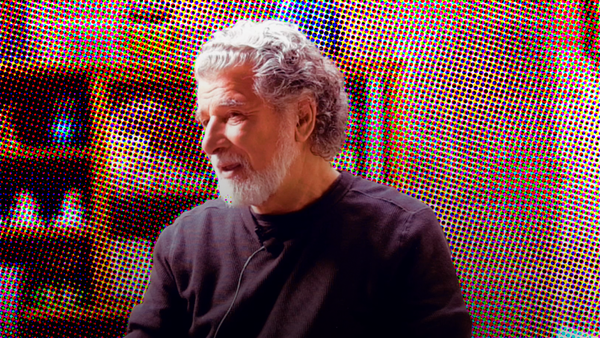 Foto de Ibo Bonilla Oconitrillo, un arquitecto, matemático y escultor costarricense.