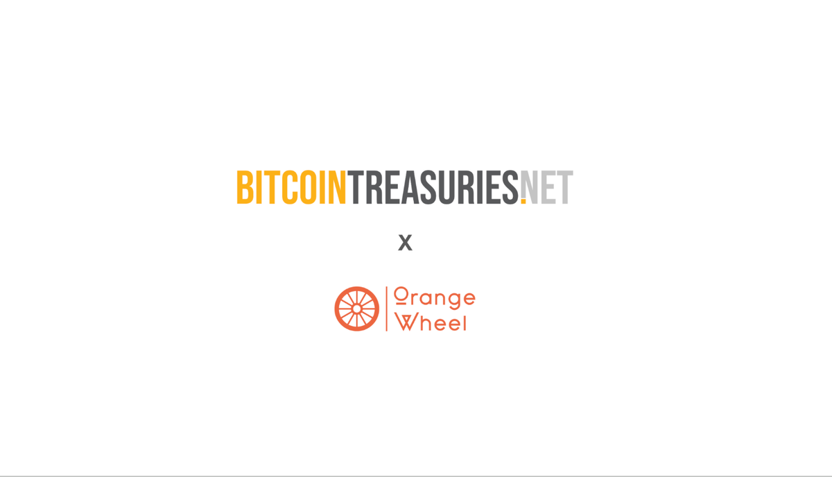 Orange Wheel Advisors Joins BitcoinTreasuries.net as Official Consulting Partner