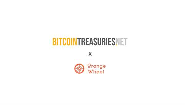 Orange Wheel Advisors Joins BitcoinTreasuries.net as Official Consulting Partner