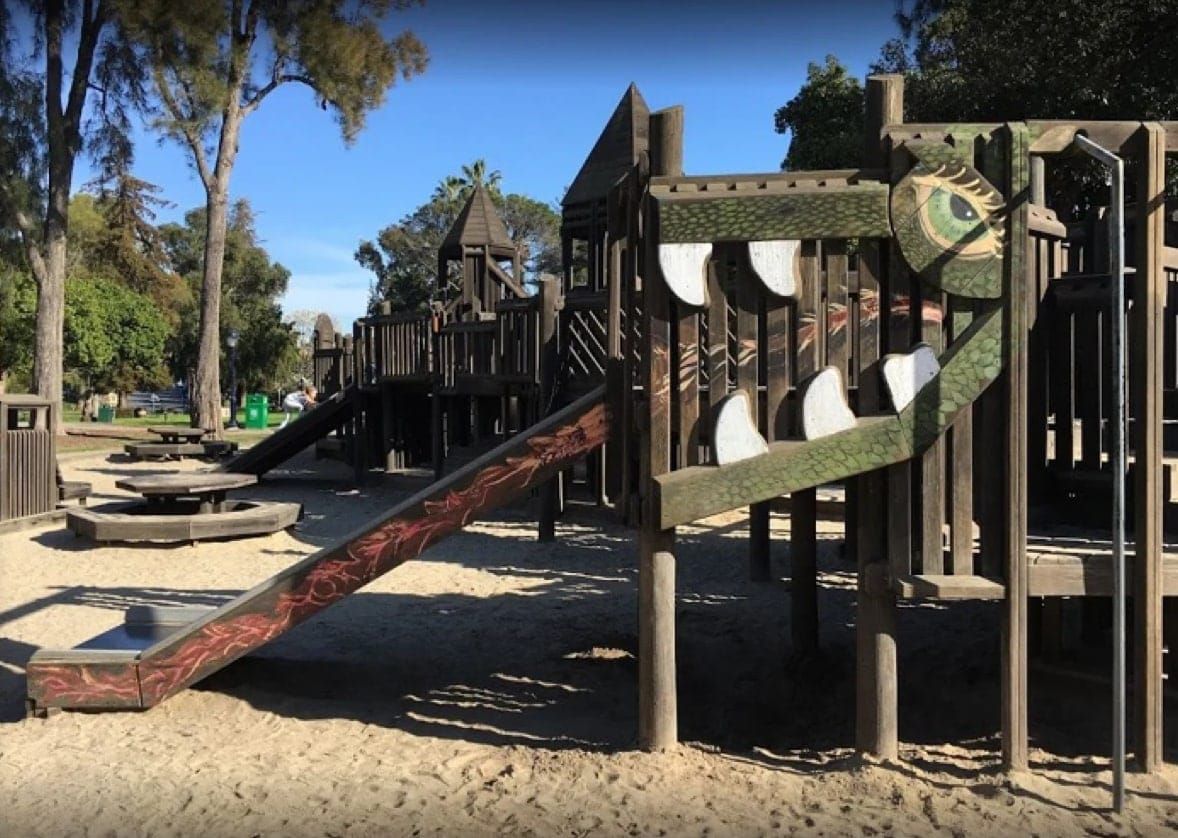 Swings will soon return to downtown’s Playground of Dreams