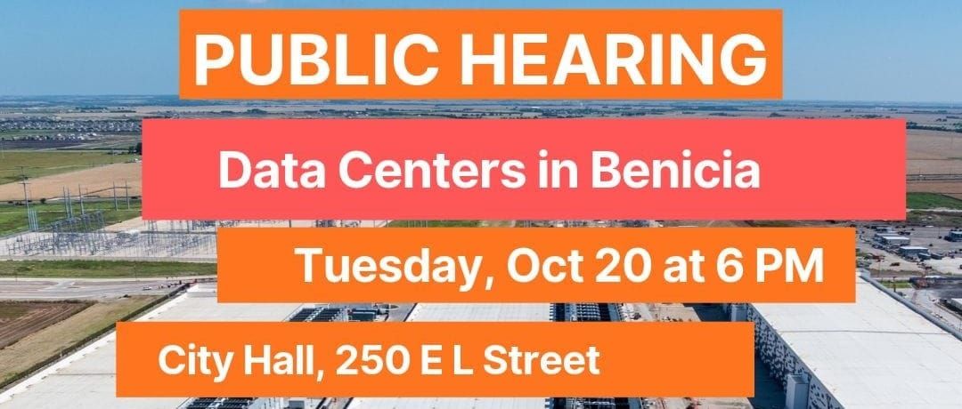 Benicia News: $5M Valero imports agreement, Data Center rules