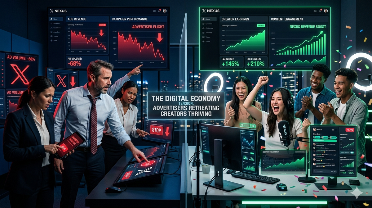 X struggling to retain advertisers despite new creator monetization push