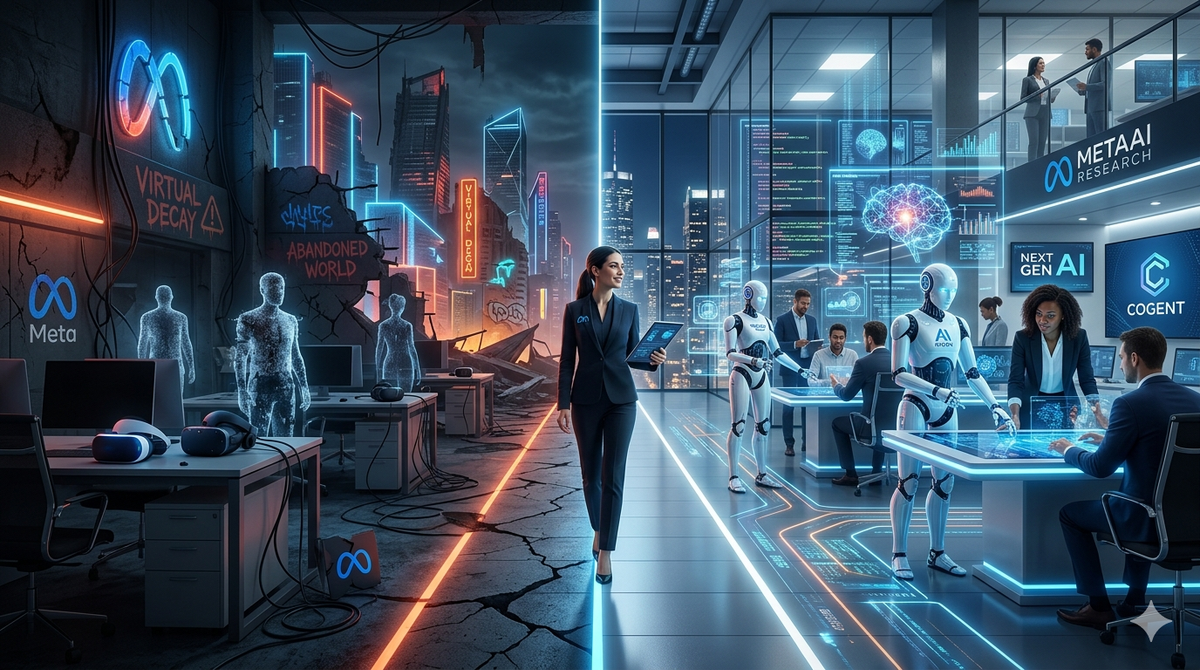 Meta quietly scaling down metaverse investments to refocus on AI products