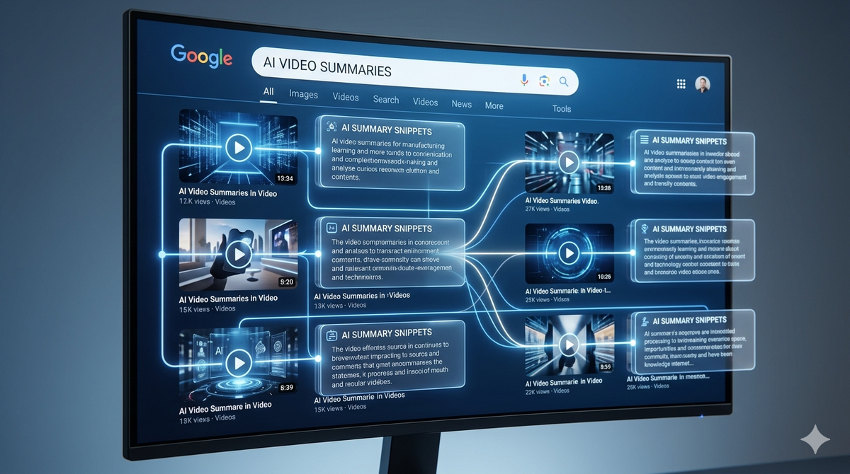 Google Testing AI-Generated Video Summaries Directly Inside Search Results