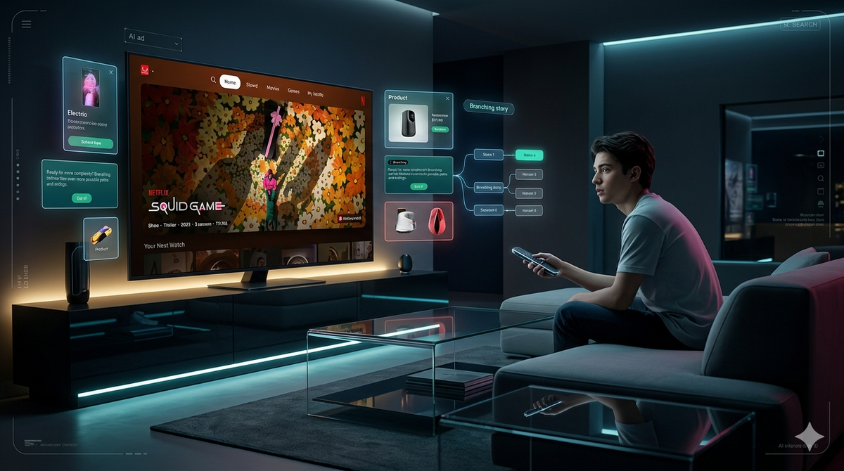 Netflix Experimenting With Interactive Ads to Counter Slowing Subscriber Growth